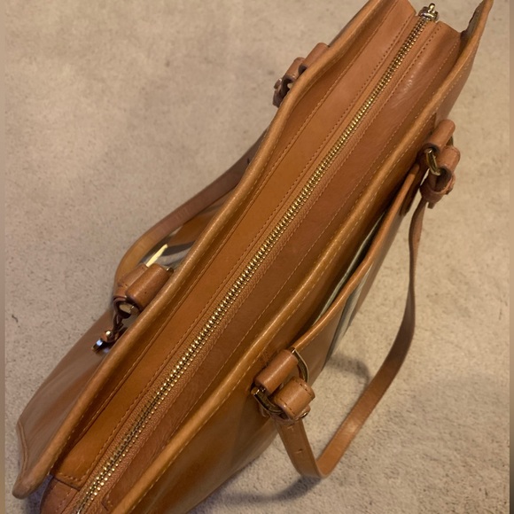 RARE Brahmin Sadie Tan Meri Tote - Picture 6 of 11